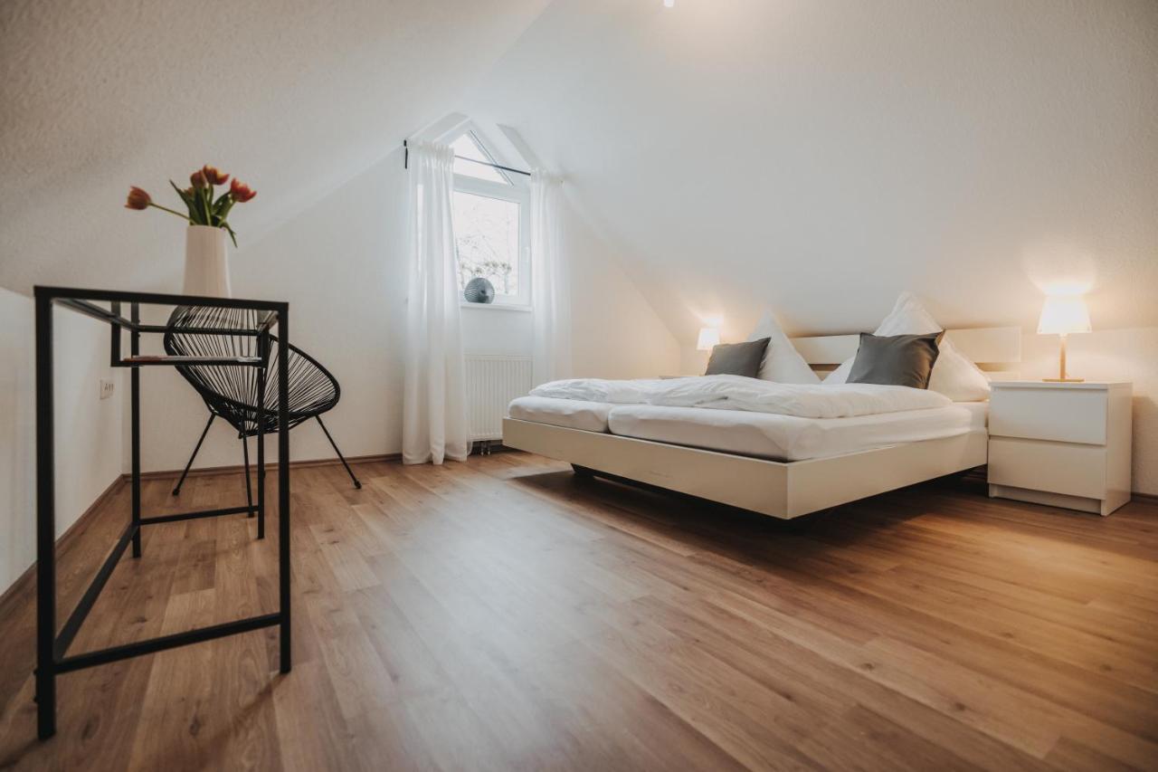 Ferienwohnung Weidenblick Varel Buitenkant foto