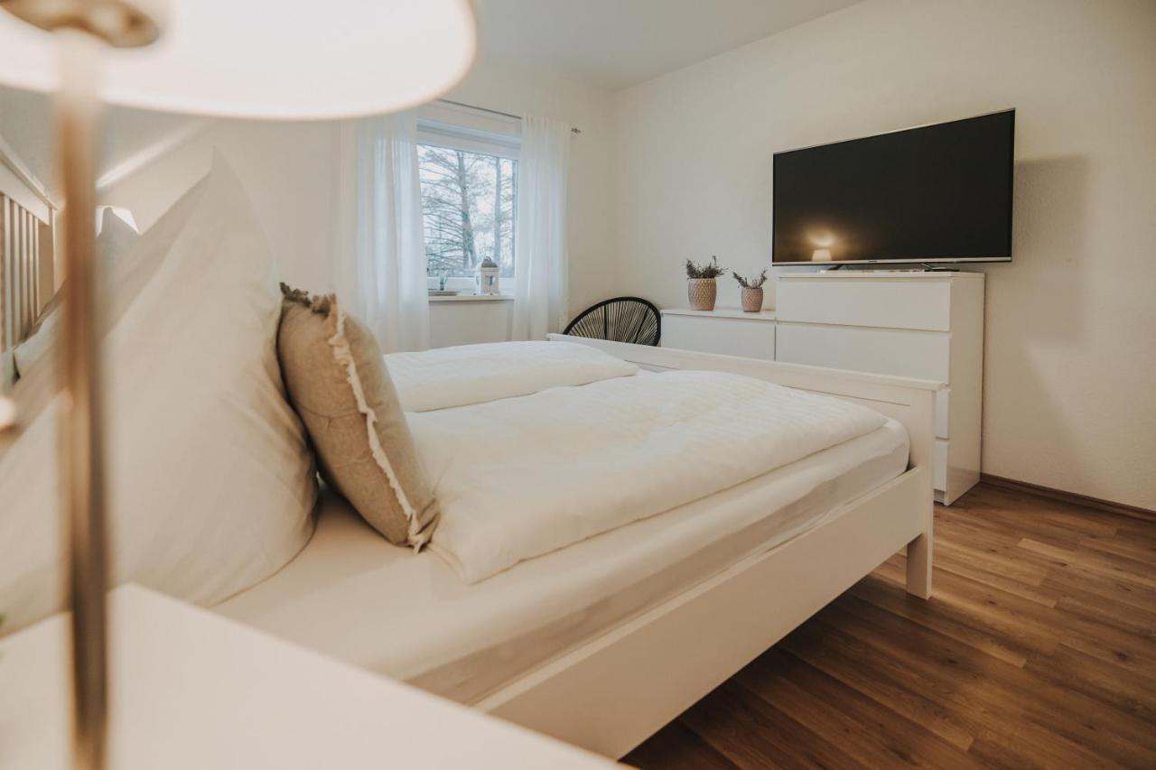 Ferienwohnung Weidenblick Varel Buitenkant foto