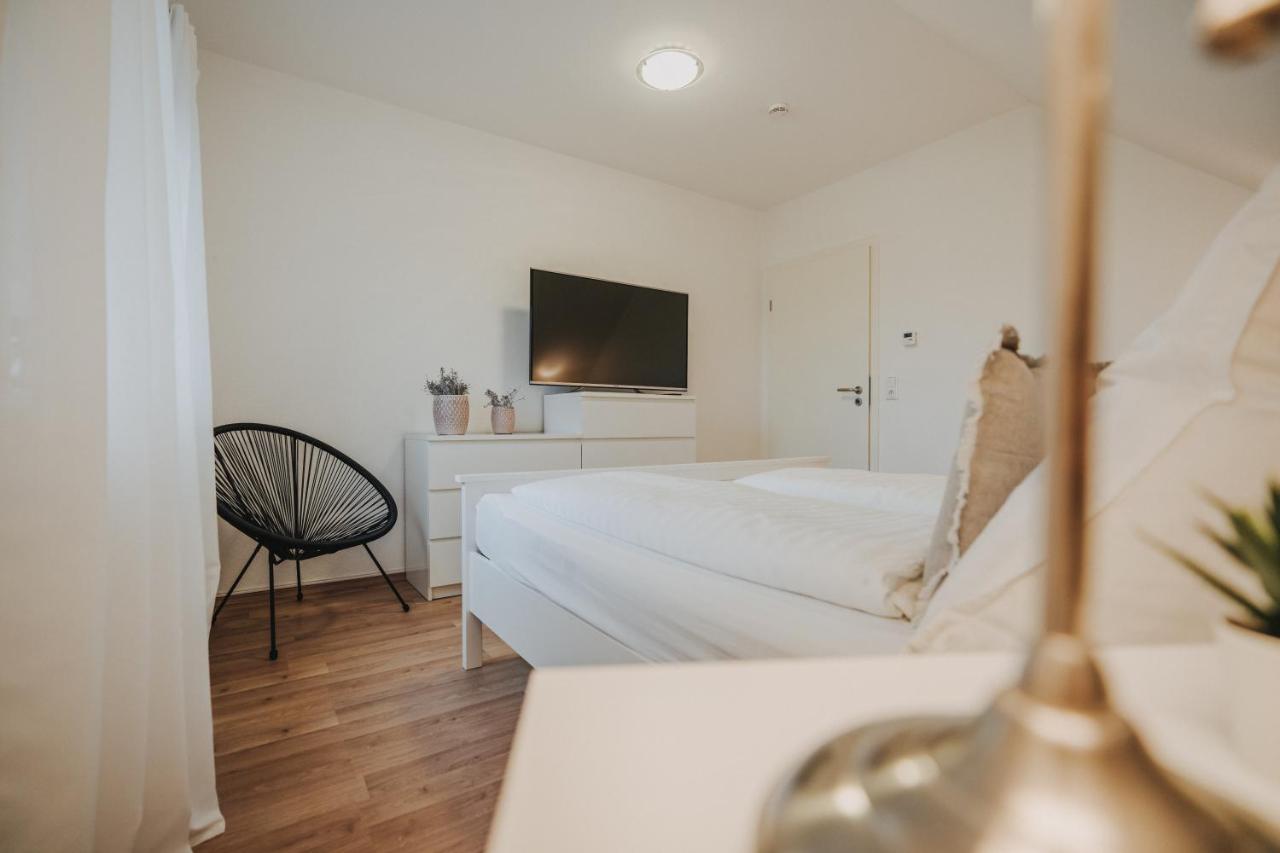 Ferienwohnung Weidenblick Varel Buitenkant foto