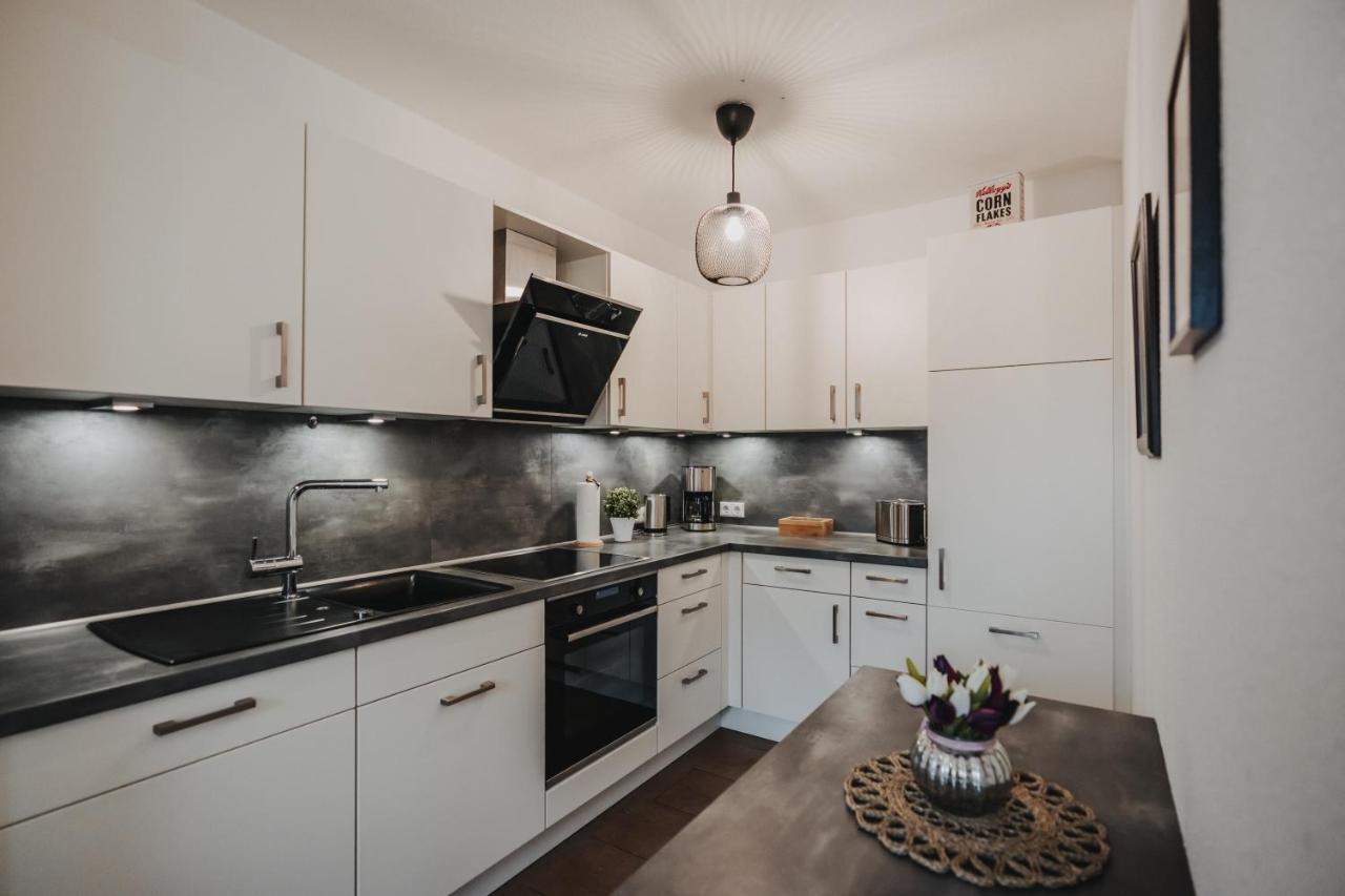 Ferienwohnung Weidenblick Varel Buitenkant foto
