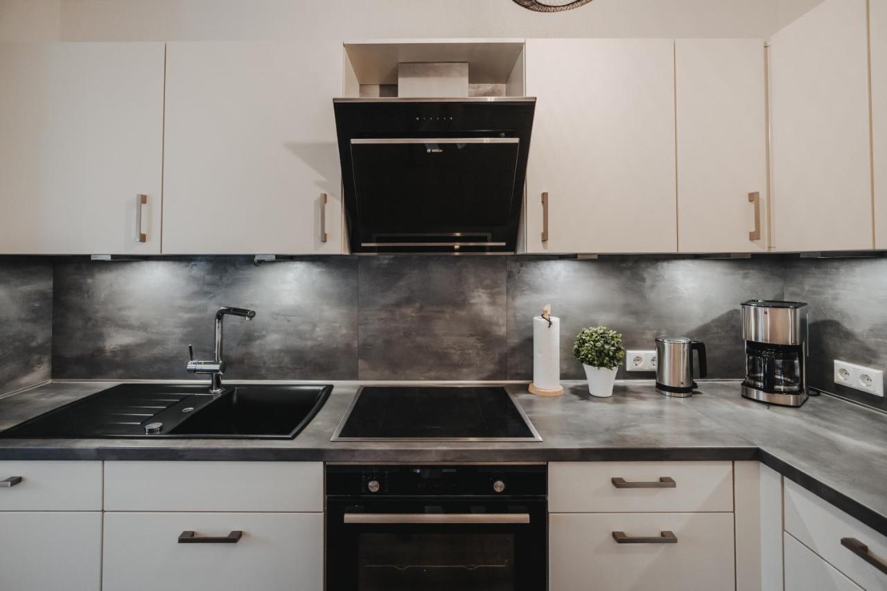 Ferienwohnung Weidenblick Varel Buitenkant foto