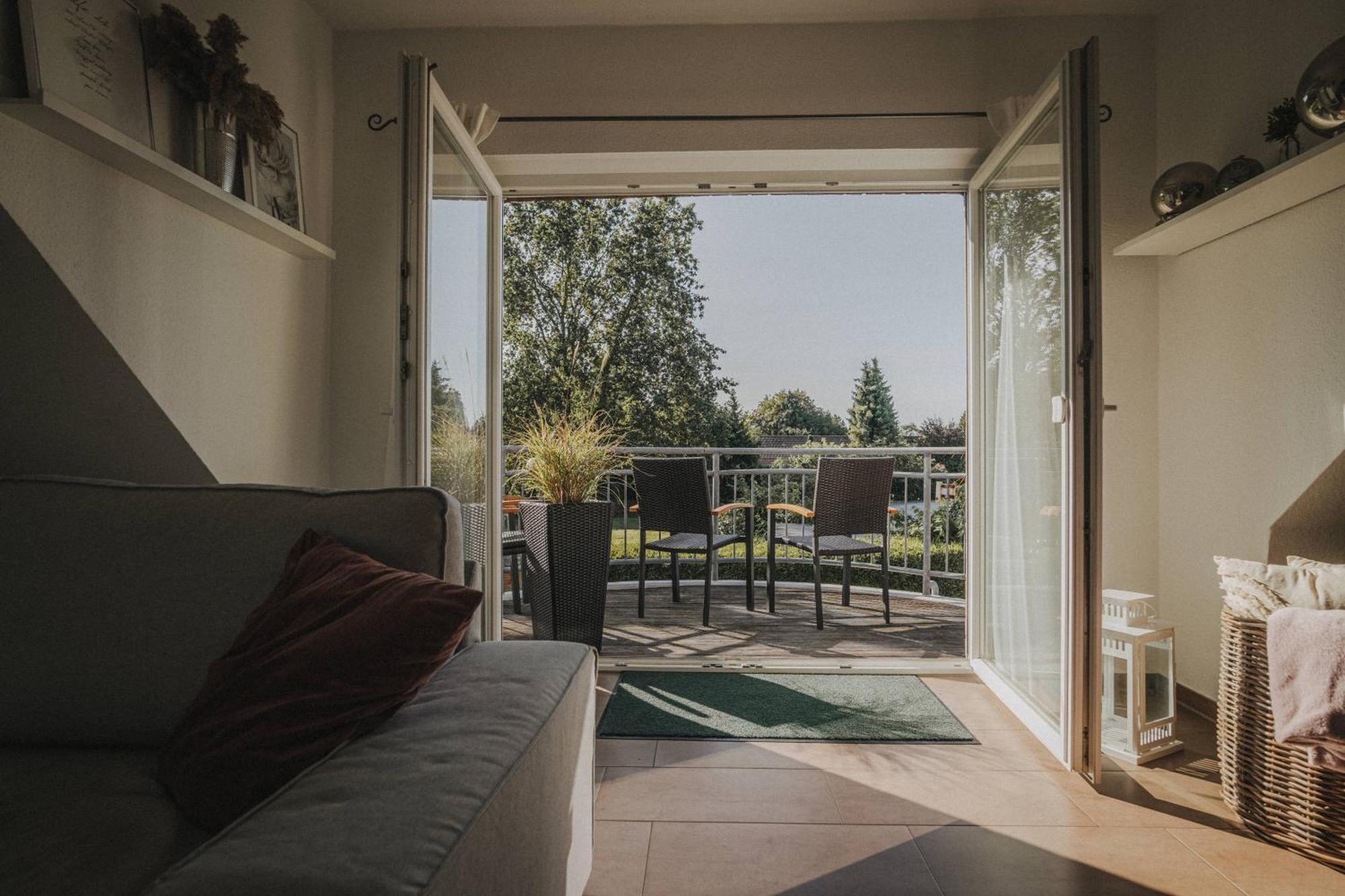 Ferienwohnung Weidenblick Varel Buitenkant foto