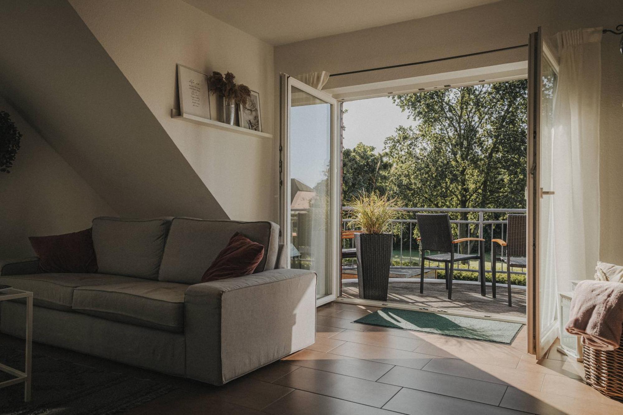 Ferienwohnung Weidenblick Varel Buitenkant foto